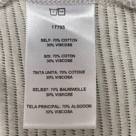 Anthropologie Dolan Left Coast Collection Grey Straight Ribbed Midi Skirt Sz XS - Picture 10 of 11